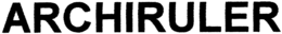 ARCHIRULER trademark