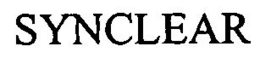 SYNCLEAR trademark