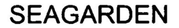 SEAGARDEN trademark