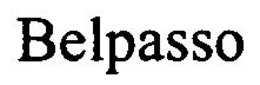 BELPASSO trademark