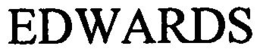 EDWARDS trademark