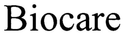 BIOCARE trademark