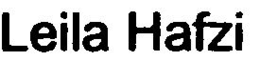 LEILA HAFZI trademark