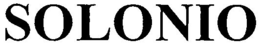 SOLONIO trademark