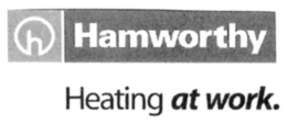 HAMWORTHY HEATING AT WORK. trademark