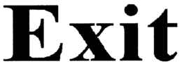 EXIT trademark