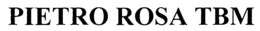 PIETRO ROSA TBM trademark