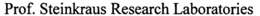PROF. STEINKRAUS RESEARCH LABORATORIES trademark