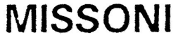MISSONI trademark