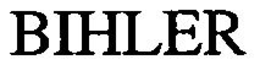 BIHLER trademark
