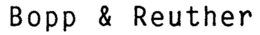 BOPP & REUTHER trademark