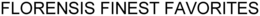 FLORENSIS FINEST FAVORITES trademark