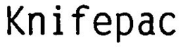 KNIFEPAC trademark