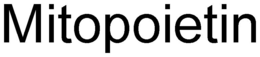 MITOPOIETIN trademark