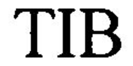 TIB trademark