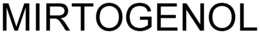 MIRTOGENOL trademark