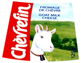CHÈVREFIN FROMAGE DE CHÈVRE GOAT MILK CHEESE trademark