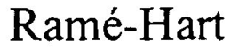 RAMÉ-HART trademark