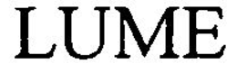 LUME trademark