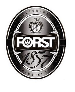 FORST, SPEZIALBIER BRAUEREI, PRIVATBRAUEREI SEIT 1857 trademark