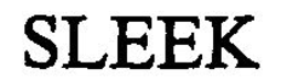 SLEEK trademark