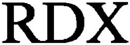RDX trademark