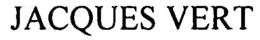 JACQUES VERT trademark