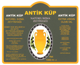 ANTIK KÜP NATÜREL SIZMA ZEYTINYAGI trademark