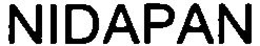 NIDAPAN trademark