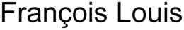 FRANÇOIS LOUIS trademark