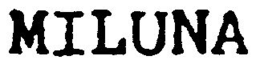 MILUNA trademark