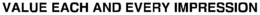 VALUE EACH AND EVERY IMPRESSION trademark
