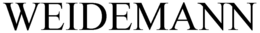 WEIDEMANN trademark