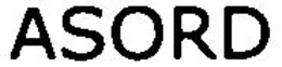 ASORD trademark