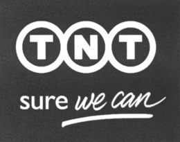 TNT SURE WE CAN trademark