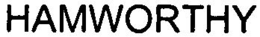 HAMWORTHY trademark
