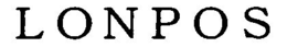 LONPOS trademark