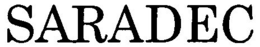 SARADEC trademark