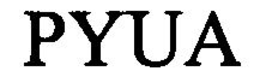 PYUA trademark