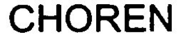 CHOREN trademark