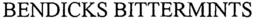 BENDICKS BITTERMINTS trademark