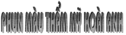 PHUN MAU THAM MY HOAI ANH trademark