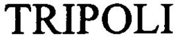 TRIPOLI trademark
