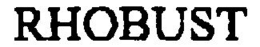 RHOBUST trademark