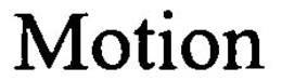 MOTION trademark