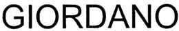 GIORDANO trademark