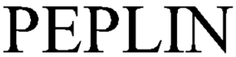 PEPLIN trademark