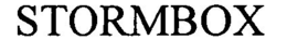 STORMBOX trademark
