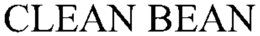 CLEAN BEAN trademark