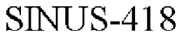 SINUS-418 trademark